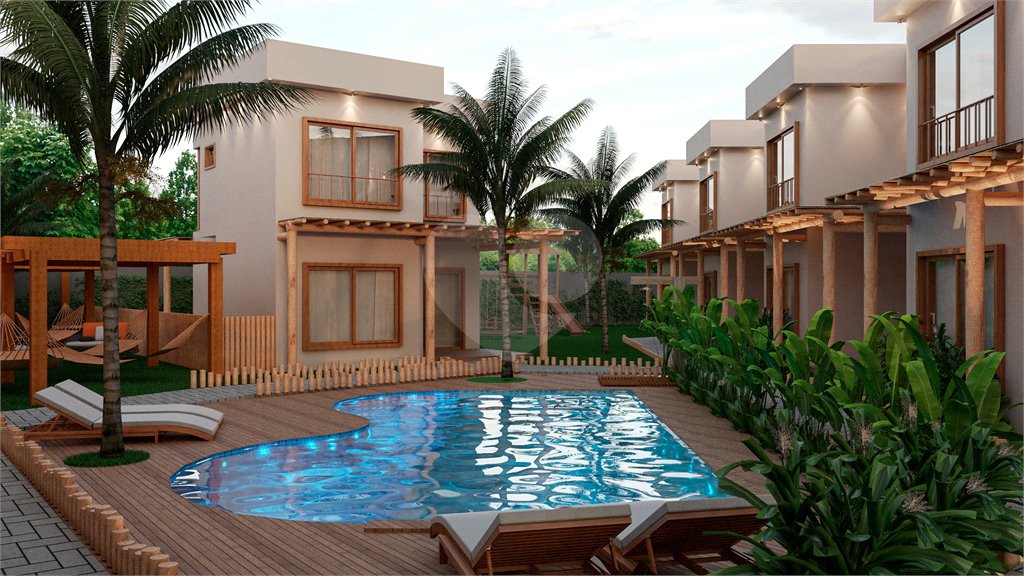Casa à venda com 1 quarto, sendo 2 suítes, no condomínio Residencial Portal Canoê, Porto Seguro - BA