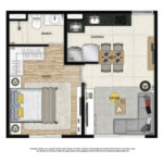 Excelente apartamento localizado na Mooca