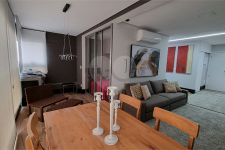 Apartamento à venda ou para alugar com 2 quartos, sendo 1 suíte, em Vila Nova Conceição, São Paulo, SP