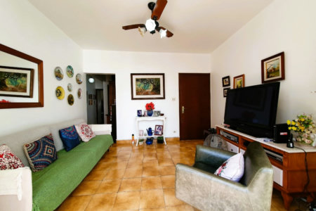 Apartamento com 2 dormitórios à venda, 97 m² por R$ 749.000,00 - Gonzaga - Santos/SP
