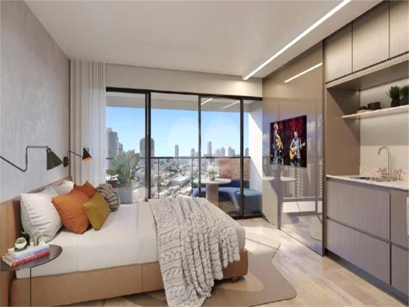 Studio à venda com 1 quarto em Indianópolis, São Paulo, SP