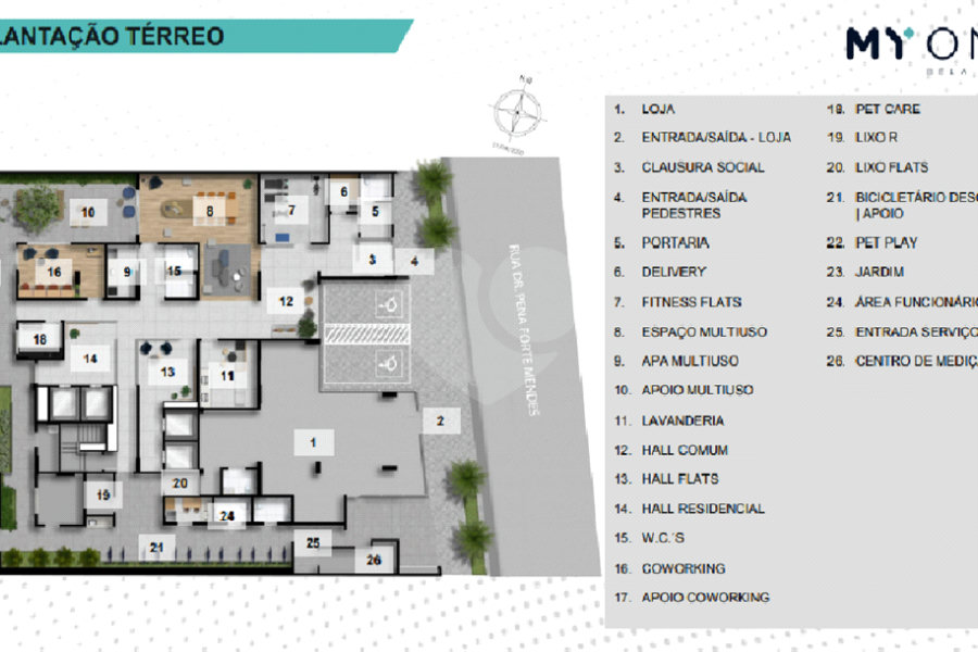 Studio à venda com 1 quarto em Bela Vista, São Paulo, SP