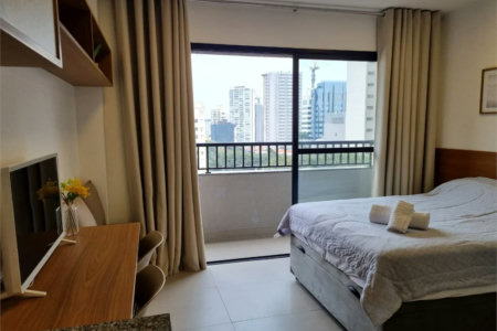 Apartamento à venda ou para alugar com 1 quarto em Pinheiros, São Paulo, SP