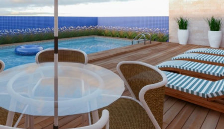 Apartamento à venda, 65 m² por R$ 641.000,00 - Macuco - Santos/SP