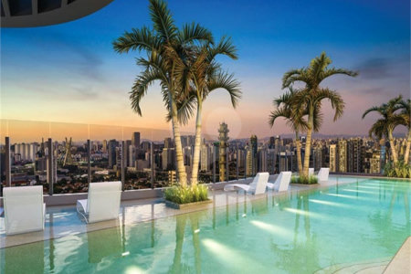 Apartamento à venda com 1 suíte em Santo Amaro, São Paulo, SP