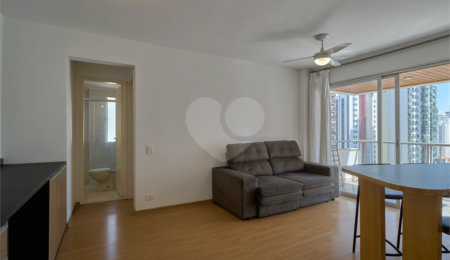 Apartamento para alugar com 1 quarto em Moema, São Paulo, SP
