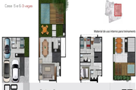 Casa de Vila à venda com 3 suítes em Morumbi, São Paulo, SP