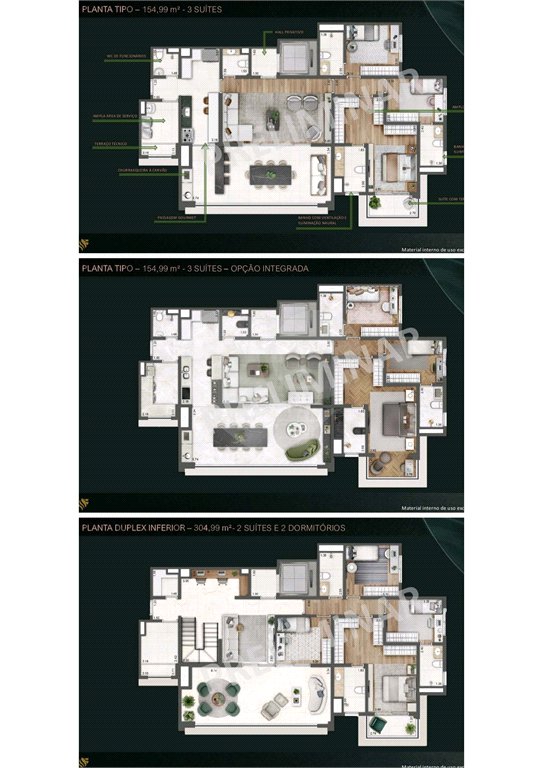 Apartamento à venda com 3 suítes em Tucuruvi, São Paulo, SP