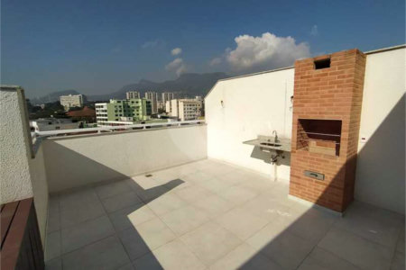 Cobertura à venda com 3 quartos, sendo 2 suítes, em Praça da Bandeira, Rio de Janeiro, RJ