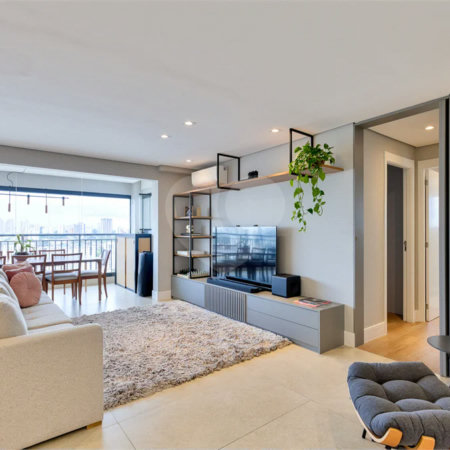 Apartamento à venda com 2 suítes em Santo Amaro, São Paulo, SP