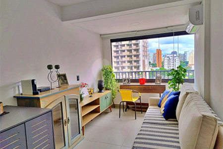 Apartamento à venda com 1 quarto em Indianópolis, São Paulo, SP