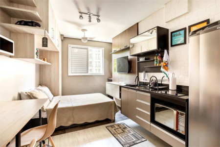Apartamento à venda com 1 quarto em República, São Paulo, SP