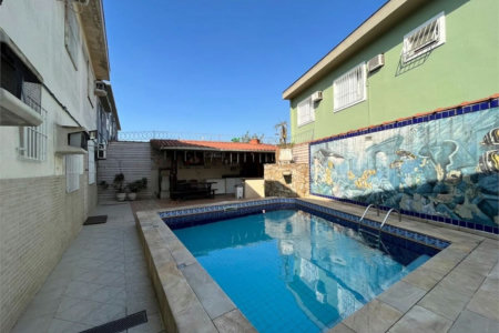 Casa Residencial à venda, Macuco, Santos - CA0195.