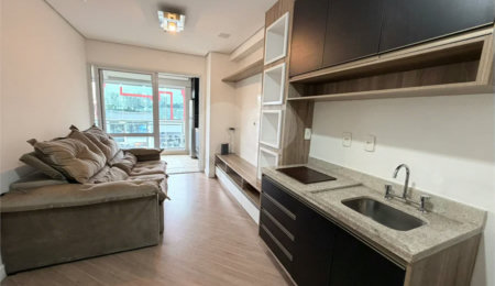 Flat para alugar com 1 suíte no Centro, São Bernardo do Campo, SP
