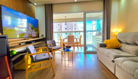 Apartamento com 1 dormitório à venda, 58 m² por R$ 740.000,00 - Ponta da Praia - Santos/SP