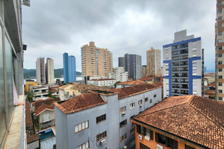 Apartamento com 1 dormitório à venda, 55 m² por R$ 285.000,00 - Centro - São Vicente/SP