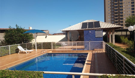Apartamento à venda com 2 quartos, sendo 1 suíte,  em Vila Maria Luiza, Ribeirão Preto, SP