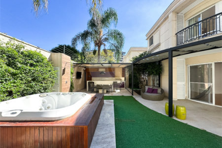 Casa à venda com 4 suítes no condomínio Quadra Real Campo Belo, São Paulo - SP
