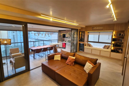 Apartamento à venda ou para alugar com 3 suítes em Brooklin Paulista, São Paulo, SP