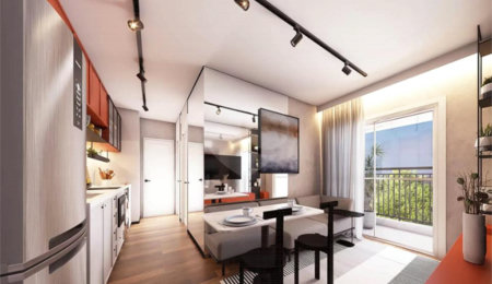 Apartamento à venda com 1 quarto em Perdizes, São Paulo, SP