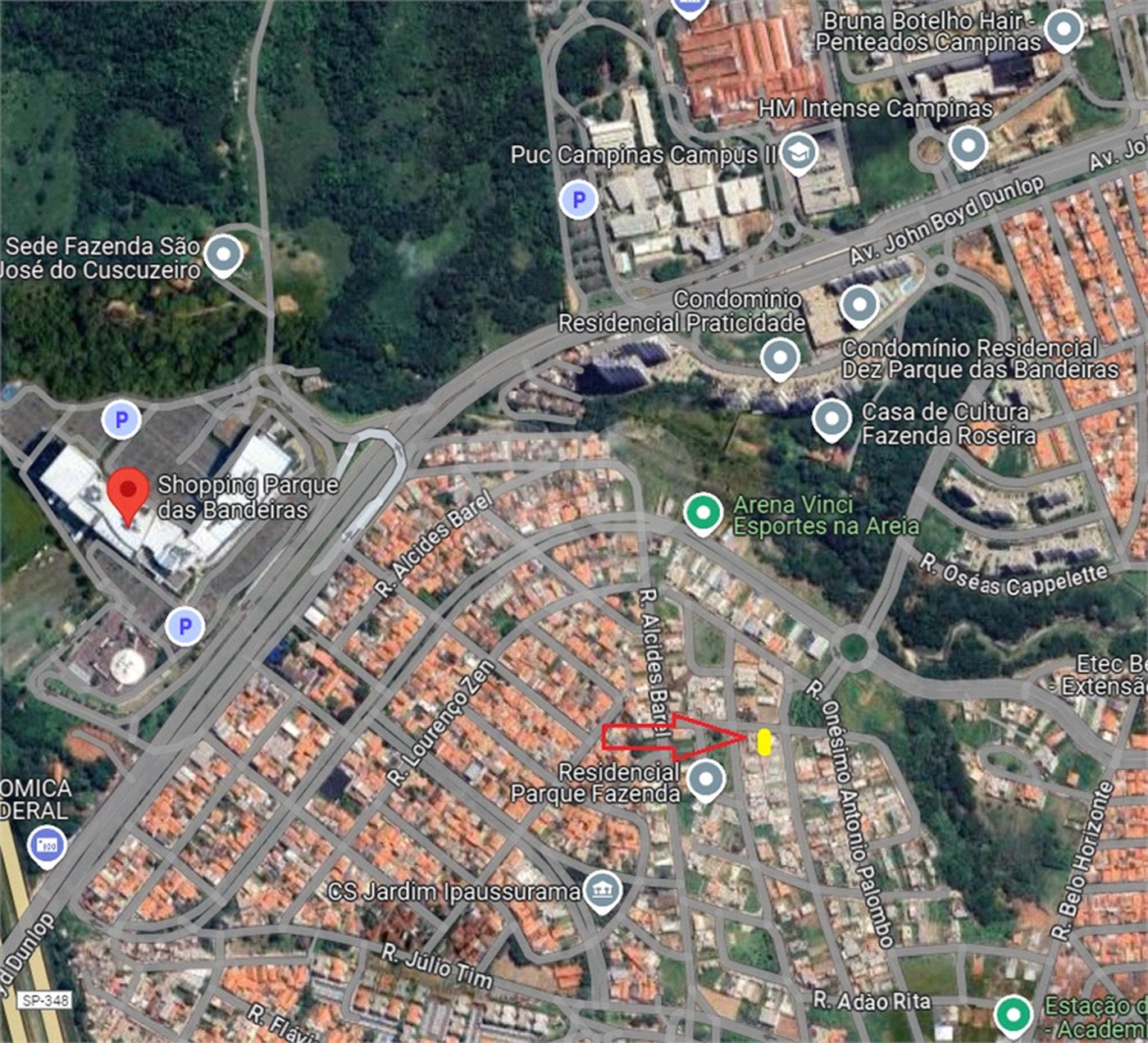 Terreno à venda em Residencial Parque da Fazenda, Campinas, SP