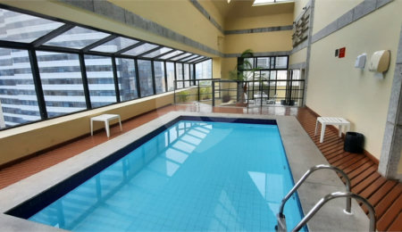 Flat para alugar com 1 quarto em Cidade Monções, São Paulo, SP
