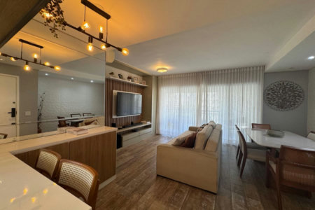 Apartamento Alto Padrão, 103 m² e 3 dormitórios à venda no José Menino - Santos/SP
