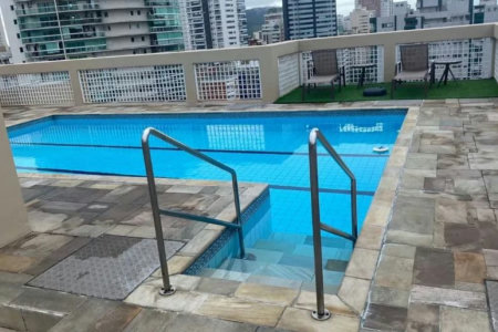 Apartamento com 2 dormitórios à venda, 62 m² por R$ 520.000,00 - Gonzaga - Santos/SP