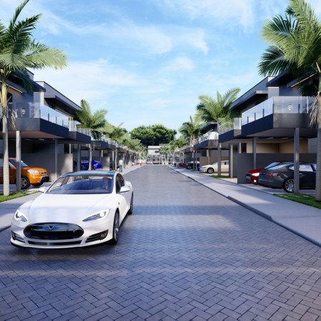 Residencial Treviso: casa em condomínio com área de lazer