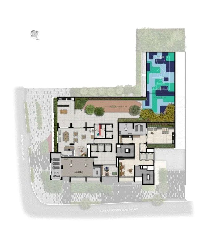 Apartamento à venda com 3 quartos, sendo 1 suíte, em Vila Cordeiro, São Paulo, SP