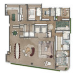 Apartamento à venda com 4 suítes em Indianópolis, São Paulo, SP