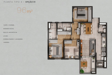 Apartamento à venda com 2 quartos, sendo 1 suíte,  em Jardim Maria José, Votorantim, SP