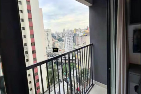 Studio à venda na Bela Vista – 23 m², mobiliado e funcional