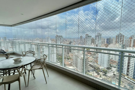 Apartamento com 3 dormitórios à venda, 134 m² por R$ 2.770.000,00 - Boqueirão - Santos/SP