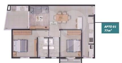Apartamento 77m² 4