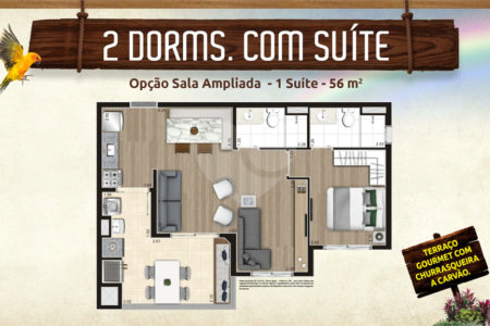 Apartamento à venda com 2 quartos, sendo 1 suíte, em Vila Maria, São Paulo, SP