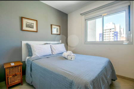 Apartamento de 45 m2 na Bela Vista, mobiliado, pronto para morar !
