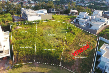 Terreno à venda em Residencial Jatobás, Louveira, SP