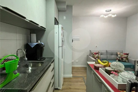 Apartamento para venda e locação com 2 quartos e 1 vaga na Vila Rosália