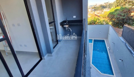 Apartamento à venda com 2 quartos, sendo 1 suíte, no Residencial Safira, Alvinópolis, Atibaia - SP