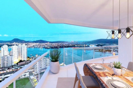 Apartamento à venda, 227 m² por R$ 6.000.000,00 - Ponta da Praia - Santos/SP
