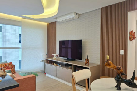 Apartamento com 2 dormitórios à venda, 82 m² por R$ 1.100.000,00 - Aparecida - Santos/SP