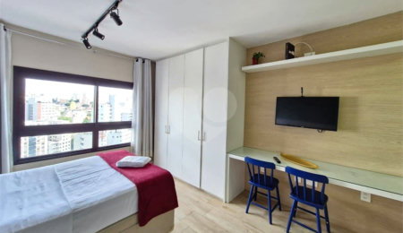 Apartamento à venda com 1 quarto em Consolação, São Paulo, SP