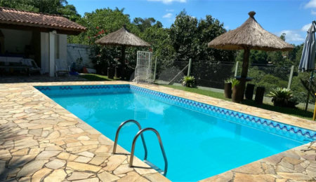 Chácara com Vista para a Represa de Igaratá + Piscina e Área Gourmet