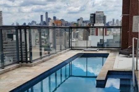 Venda, apartamento 32m², 1 quarto (suíte ), 1 vaga de garagem em Pinheiros