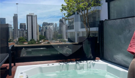 Cobertura à venda com 1 suíte em Cidade Monções, São Paulo, SP