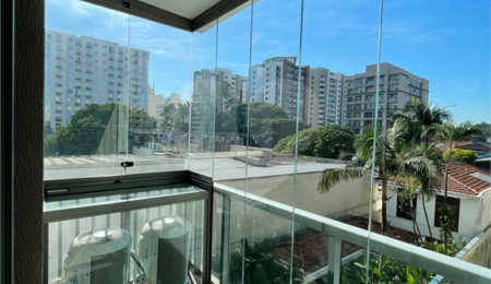 Apartamento à venda ou para alugar com 1 quarto em Indianópolis, São Paulo, SP