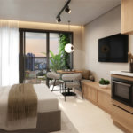Apartamento 38?m² – 1 Dormitório Bela Vista – Lazer Completo