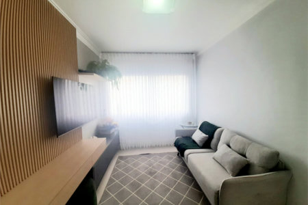 Apartamento mobiliado a venda de 3 dormitórios, 2 wc, 1 vaga com lazer. Moema. Traga somete sua mala