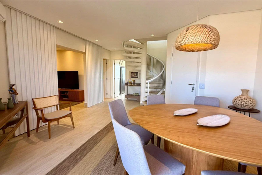 Apartamento à venda com 3 quartos, sendo 2 suítes, em Riviera de São Lourenço, Bertioga, SP